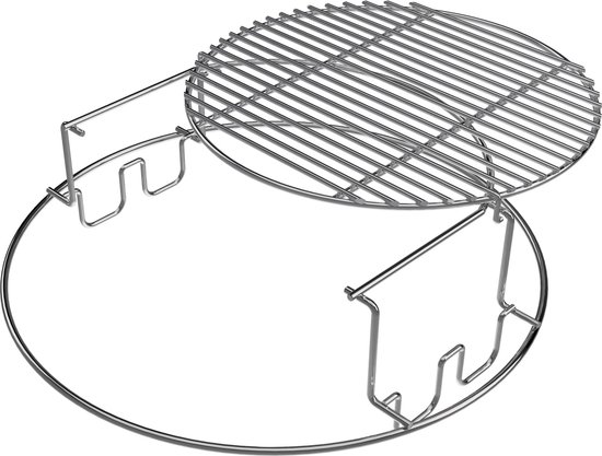 2-Piece Multi Level Rack Big Green Egg - Large van Merkloos