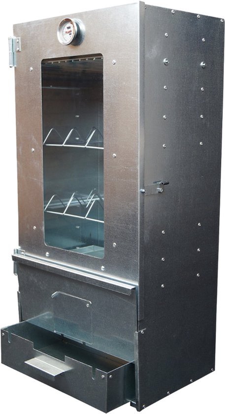 2L Home&Garden Rookoven XL - Rookkast Smoker compleet met accessoires en kijkruit
