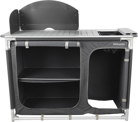 Aluminium Buitenkeuken met Wastafel - Vega Model