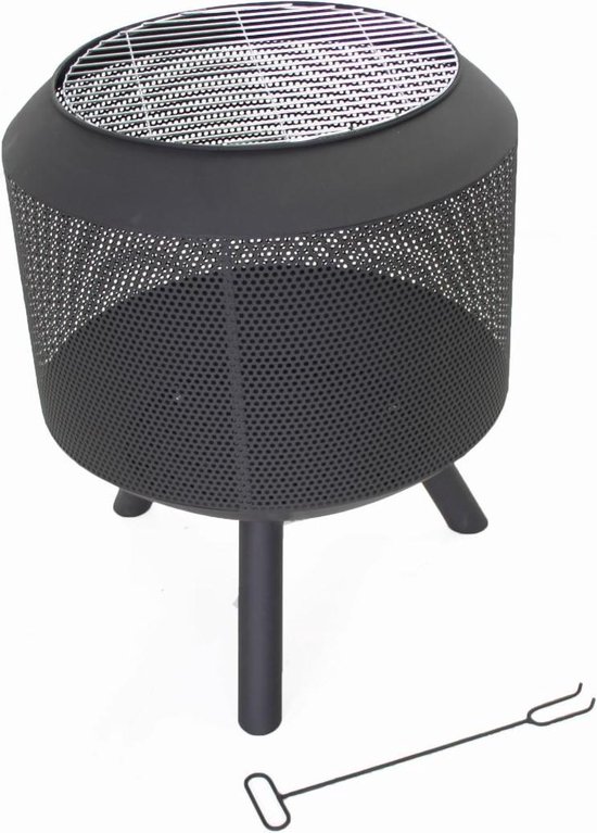 AnLi-Style Outdoor- Trommelpot Zwart