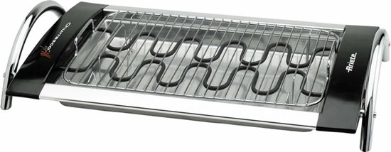 Ariete 0732/20 - Churrasco Grill - elektrische barbecue - - Tafel BBQ - Grillrooster 45 x 27 cm - bereik tot 250°c van Ariete