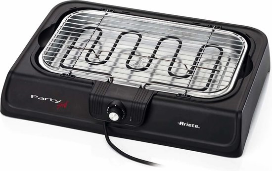 Ariete 723 Party Grill - compacte grill - 2000 Watt - uitneembare vetopvangbak van Ariete