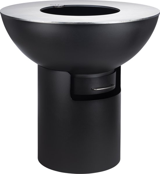 Artola - fiQ XL met Kolom XL - Cortenstaal - Zwart van Artola
