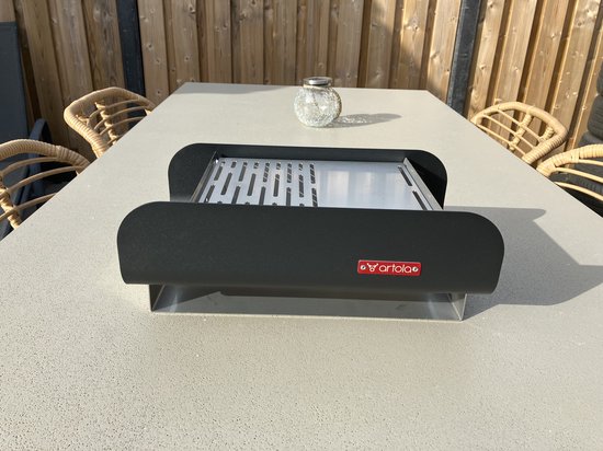 Artola TrunQy Gourmet Tafel BBQ - 2 in 1 - houtskool - uniek design van Artola