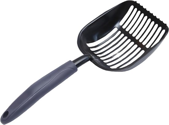 Ash Shovel Fire Pit, Hollow Out Charcoal Scoop, Heat Resistant Metal Shovel Tool, Outdoor Grilling Cleaner for BBQ Grills, Grate, Campfire, Fireplace, Wood Stove, Patio, Backyard van Merkloos
