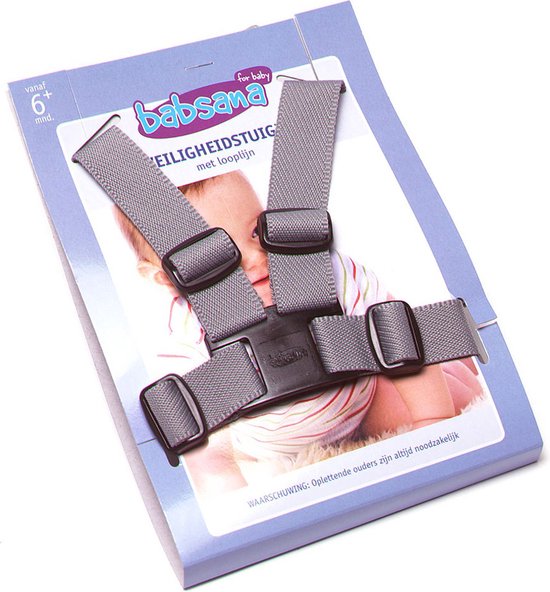 Babsana Universeel Grijs Nylon Kinderstoel Tuigje TB-1163 van Babsana