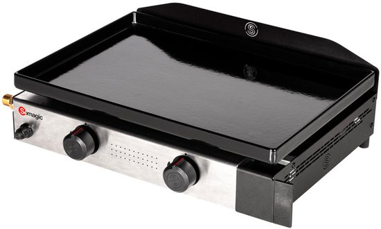 Bakplaat op gas SOLIA 200 2 pits 4,25kW van Merkloos