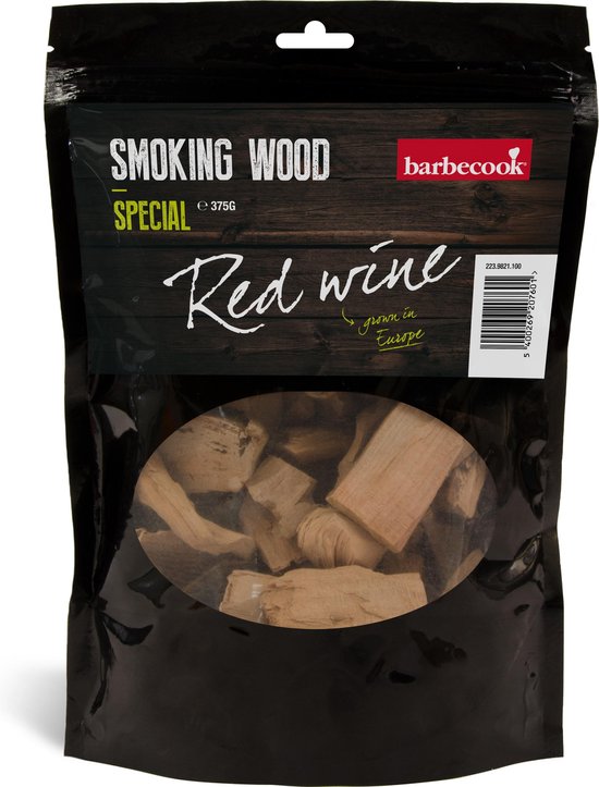 Barbecook barbecuegereedschap Rookhout snippers Rode Wijn - Rookhout van Merkloos