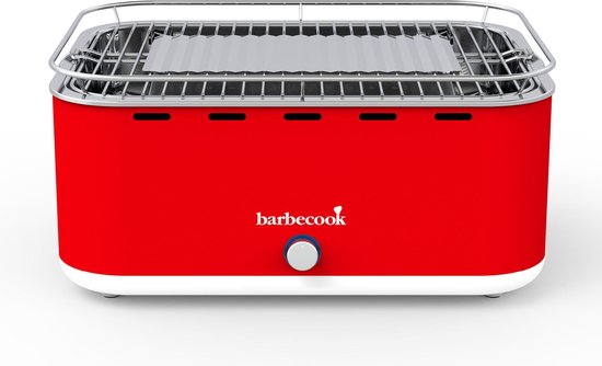 Barbecook Carlo - Tafel BBQ - Houtskool BBQ barbecue - Incl. Draagtas - Chili Pepper - 44 x 33 x 21cm van Barbecook