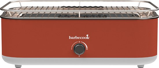 Barbecook E-Carlo elektrische tafel BBQ Barbecook Red 42,5x33x16,5cm van Barbecook