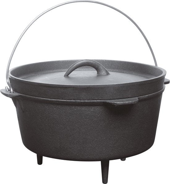 Barbecook - Junko sudderpot - Dutch Oven - Barbecuepan - Gietijzer - 3L van Barbecook