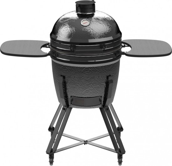 Barbecook Kamal 60 - Kamado BBQ - Incl. onderstel met wielen - 2 inklapbare zijtafels van Merkloos