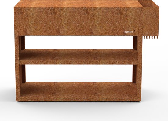 Barbecook Nestor Buddy - Cortenstaal - 133x55x90cm van Barbecook