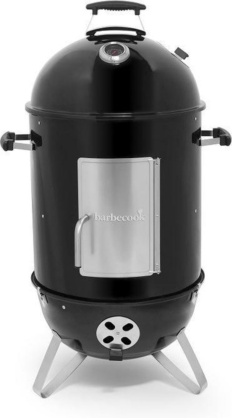 Barbecook Oskar M Rookoven - Warm en koud roken - Grilloppervlak Ø 44 cm - 61x54x112cm van Barbecook