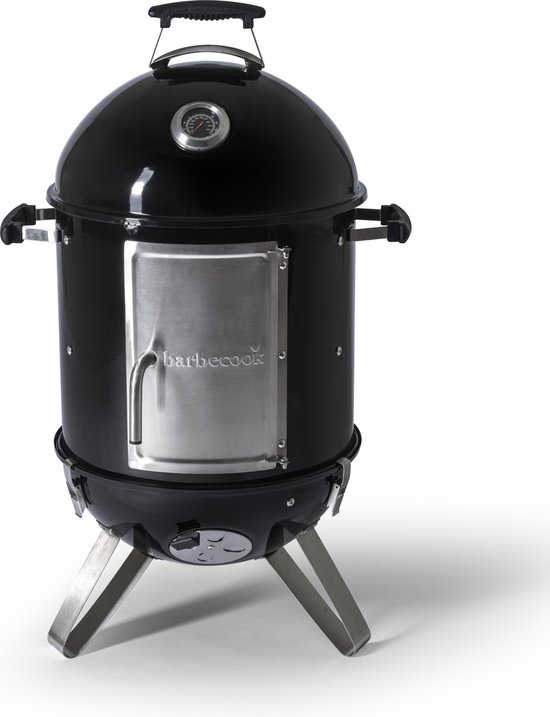 Barbecook Oskar S Rookoven - Voor warm en koud roken - Grilloppervlak Ø 40 cm - 58x50x86cm van Barbecook