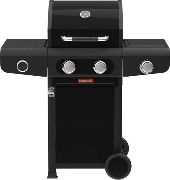 Barbecook Siesta 210 Graphite gasbarbecue zwart 112x56x118cm van Barbecook
