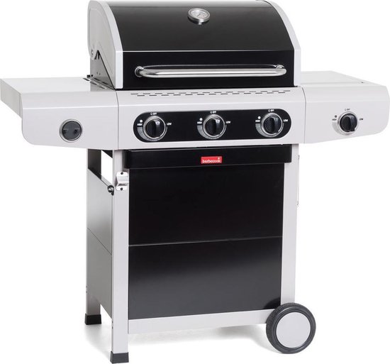 Barbecook - Siesta 310 Black Edition - Gasbarbecue - 3 branders - 124 x 56 x 116 cm van Barbecook