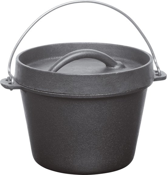 Barbecook Sudderpot/Dutch Oven - Zwart - 0,7 l van Barbecook
