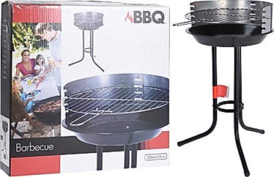Barbecue 36x55 cm Rood/Zwart van Garden Creations