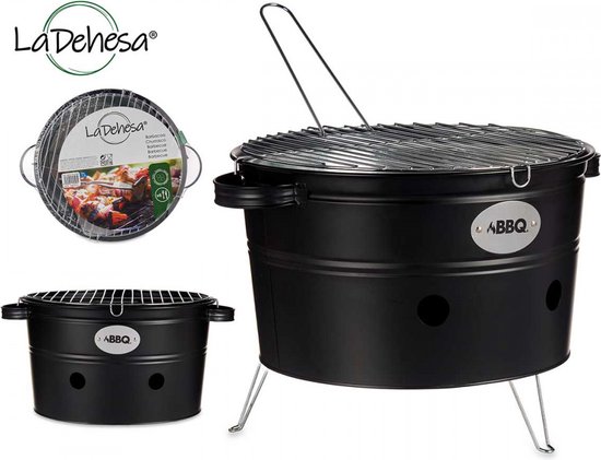 Barbecue Draagbare Ijzer Zink (35 x 20 x 30 cm)