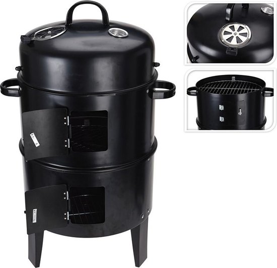 Barbecue Smoker - Rook- en Grill-oven - Ø40 x H78 cm van MAXXgarden