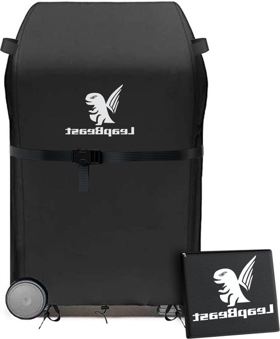 Barbecuehoes 600D Oxford-stof afdekking voor barbecue winddicht uv-bescherming (80 x 70 x 115 cm) Barbecue van Merkloos