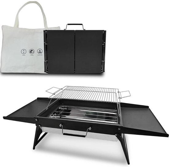 Barbecues Grill - Tafel Barbecue - Houtskoolbarbecues - Opvouwbaar & Ideaal voor Camping of Vakantie