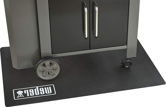 Barbecuevloermat | Vloermat Voor De Barbecue | Rubberen Vloermat | Accessoires | Geschikt Voor Alle Barbecues - Zwart (17897) Barbecue van ProGarden