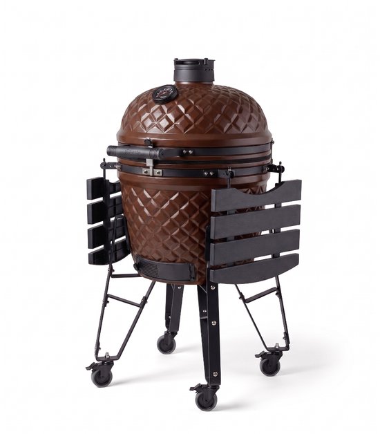 BASTE kamado bbq large - 21 inch - Chocolade bruin
