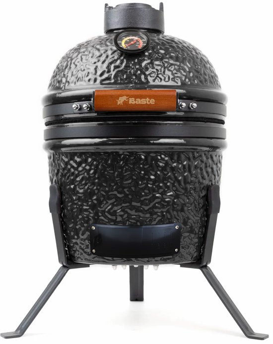 BASTE kamado BBQ mini - 13 inch - Zwart van Merkloos