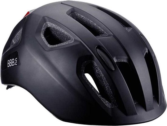 BBB Cycling Sonar Kinderhelm Fiets - Fietshelm Kinderen - Sporthelm Kind - Mat Zwart - Maat M - BHE-171 van BBB Cycling