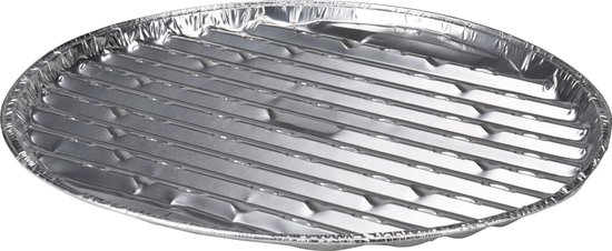 BBQ Barbecue Grillschalen Rond 3stuks van Mica Decorations