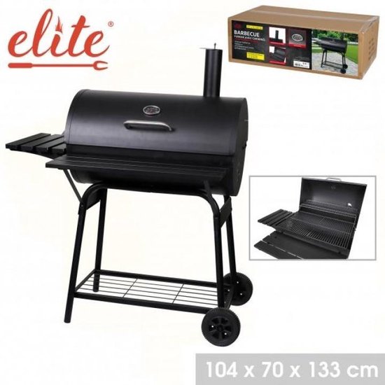 BBQ Elite met 2 etages - 104x70x133 cm van Merkloos