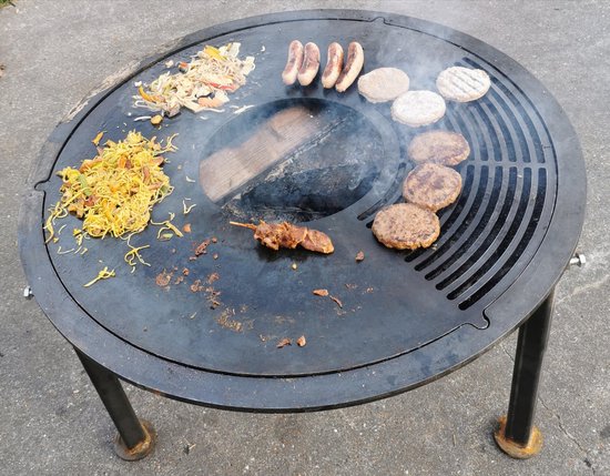 Bbq en vuurkorf in 1. bbqophout.nl TIBB800R. van Tiba.