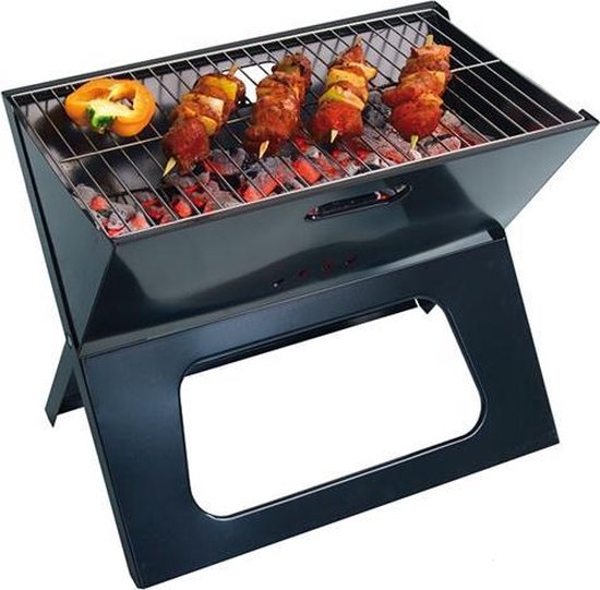 BBQ Notebook Houtskool Barbecue Zwart van BB