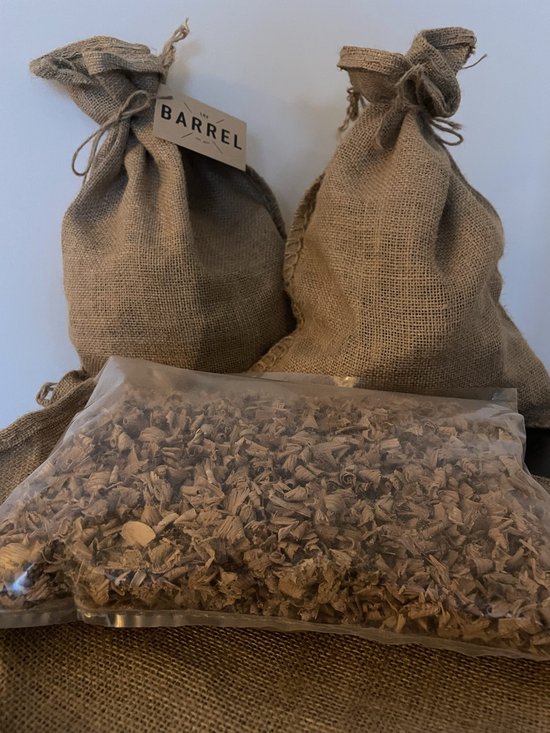 BBQ Rookmot (0,5 kg eikenhout, Whisky infused) van Merkloos