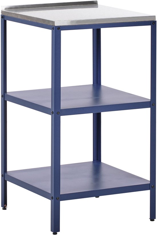 BELIANI VILAMA - Buitenkeuken eiland - Blauw - Staal van BELIANI
