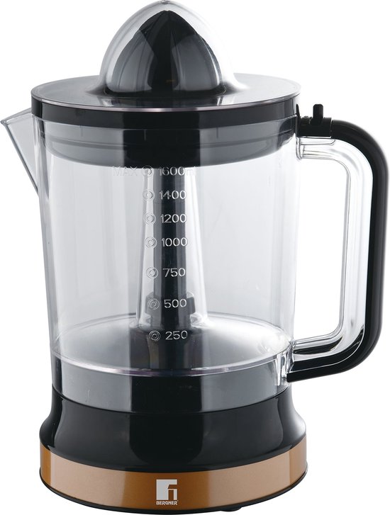Bergner Juicer 85W 1.6L COOPER - 2 perskegels en 2 snelheden van Bergner