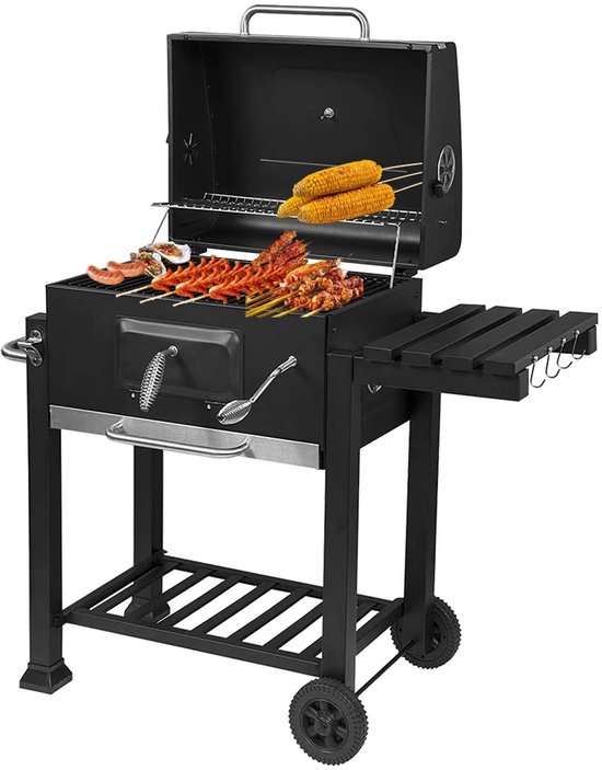 Betaalbare Goederen® BBQ - houtskool grill wagen - barbecue - barbecues - barbecue houtskool - tuin - zomer - gezin