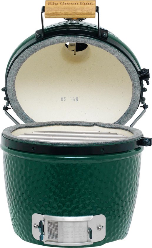 Big Green Egg Houtskoolbarbecue Mini - Grilloppervlak 25 Ø cm - Komado - Groen van Big Green Egg