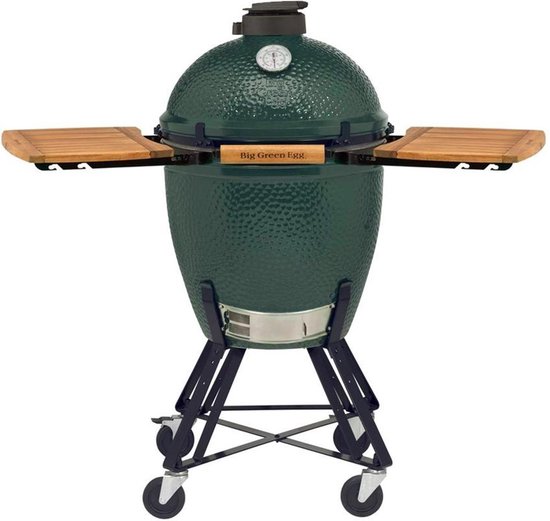 Big Green Egg Large met onderstel en zijtafels