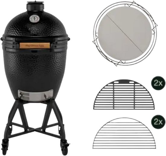 Big Green Egg The Onyx Large Master Set van Merkloos