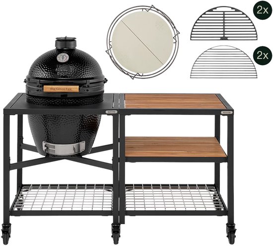 Big Green Egg The Onyx Large Outdoor Kitchen