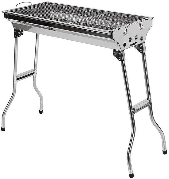 Binnen&buiten Houtskool bbq - Barbecue - 73 x 33,5 x 70 cm