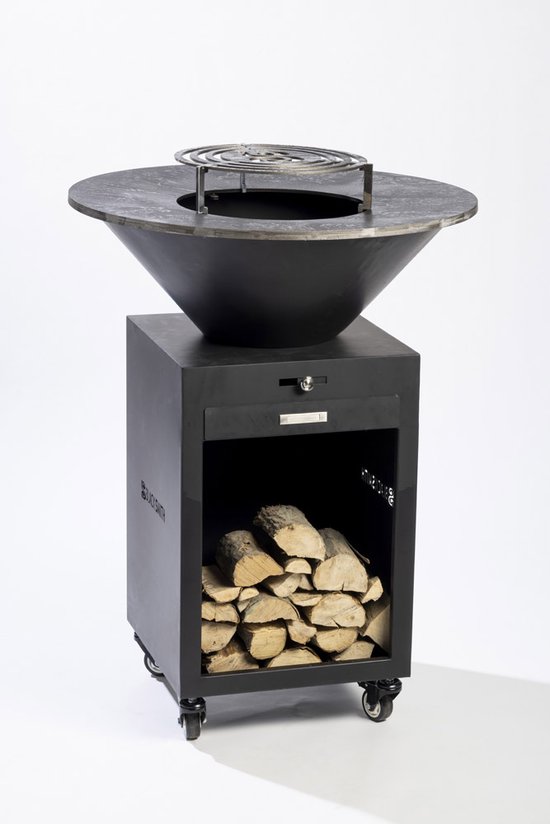 Blacksmith Bodaway - BBQ - Houtgestookt - Zwart van Blacksmith