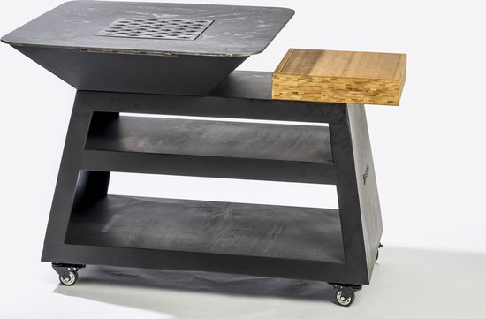 Blacksmith Tomahawk - BBQ - Houtgestookt - Zwart van Blacksmith