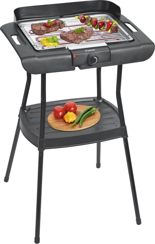 Bomann BQS 2244 CB - Elektrische Barbecue - 2000W van Merkloos