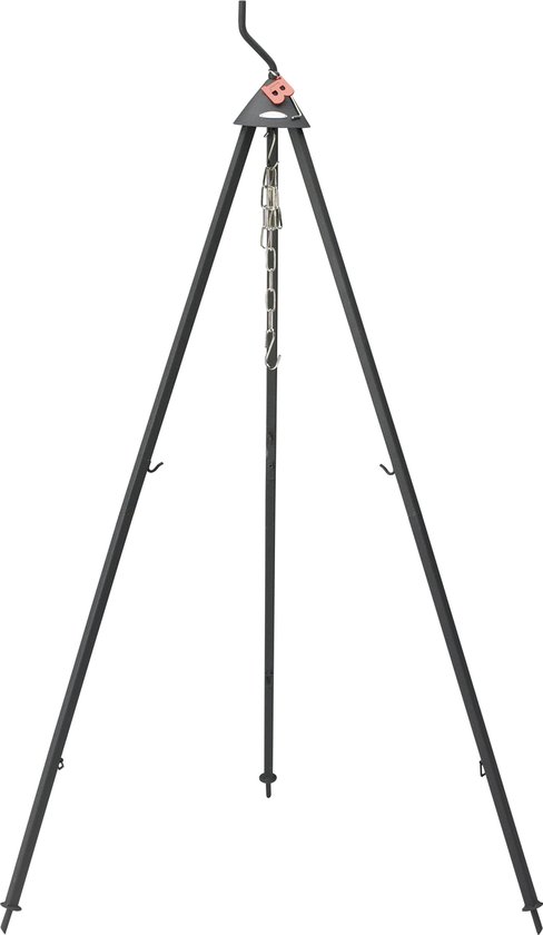 Bon Fire Driepoot - H 175 cm - Incl. ketting set van Merkloos