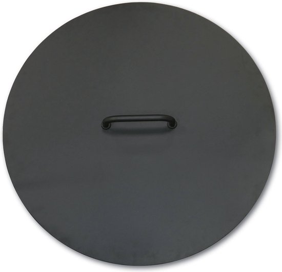 BonFeu BonBiza Deksel Ø80 cm - Deksel voor Vuurschaal - Gemaakt van Zwart Staal van BonFeu