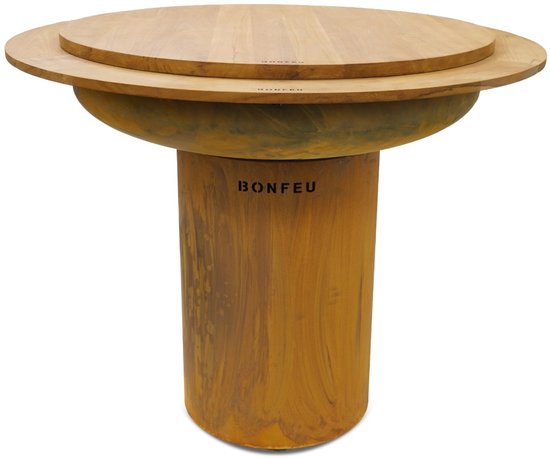 BonFeu BonTeak tafelblad voor BonBiza XL van Merkloos